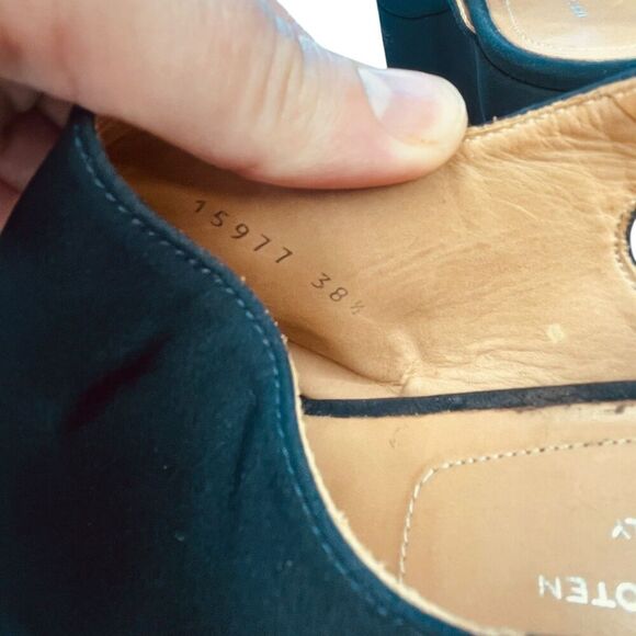 Dries Van Noten Satin Slingback Sandal - Picture 9 of 11